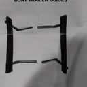 60" Boat Trailer Guide, 2PCS Rustproof Steel Trailer Guide ons, Trailer Guides with Carpet-Padded Boards, Mounting Parts Included, for Ski Boat, Fishing Boat, Sailboat Trailer