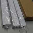 MaKefeile Ceiling Curtain Track,Curtain Track Wall Mounted,Ceiling Mount Rail Room Divider Tracks Extra Long Curtains Rod for Living Room Bedroom Patio Sliding Door Curtains with Clips,White 18ft