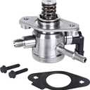 12641847 High Pressure Fuel Pump with Seal Gasket & Bolt Kit - Compatible with Chevrolet Equinox 2010-2017, Malibu 2013-2014, Impala & GMC Terrain 2010-2017 & Buick LaCrosse, Verano, Regal, L4 2.4L