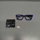 livho Oversized 99% Blue Light Glasses for Woman - Rectangle Fashion Glasses for Computer, Chic Preppy Frame - Anti Eyestrain