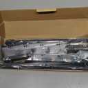 C YECEN Sound Bar Mounts Under TV or Above TV, Height & Depth Adjustable Soundbar Mountwith Detachable Extension Arms and L-Brackets