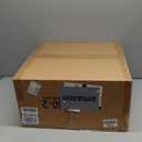 ECOTRIC 17" Hubcaps Wheel Covers Wheel Skins Compatible with 2013-2018 Toyota RAV4 LE, R17 Wheel Rim Cover, 5 Spoke, Silver/Black Plastic - Set of 4