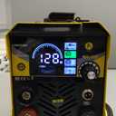 MIG Welder Portable Welding Machine: 160A 110V/220V Dual Voltage 3-in-1 Flux Core Mig/Stick/Lift TIG Welding Set for Beginner - Indoor Outdoor Welders with IGBT Inverter Synergic Control LED Digital