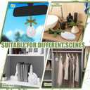 6 Pcs Passive Diffusers for Essential Oils 6 Aroma Flower Car Passive Essential Oil Diffuser for Room Cars Bathroom Home Office Travel Non Electric Sleep Relieves Stress (Vivid,1.8 x 2.5'')