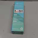 Insulated Water Bottle with Silicone Boot (36hrs Cold/18hrs Hot) - DIY Stickers, Leakproof, BPA Free, 24 oz [2-IN-1 LID] (Cyan)