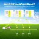 AFP Automatic Ball Launcher Dog Ball Thrower Machine Interactive Hyper Fetching Toy for Large Dogs, 3 Tennis Balls Included, Max Version