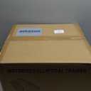 Under Desk Elliptical Machine, Electric Elliptical Leg Exerciser for Seniors with 12 Adjustable, Portable Quiet Elliptical Exercise Machine, Seated Pedal Exerciser with Remote Control (Orange)