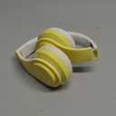 RAT TAIL V5.0 Bluetooth Headphones Over-Ear, Foldable Wireless and Wired Stereo Headset Micro SD/TF, FM for Cell Phone,PC,Soft Earmuffs &Light Weight for Prolonged Wearing (Yellow)