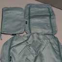 BAGAIL 8 Set Packing Cubes Luggage Packing Organizers for Travel Accessories-Dusty Blue