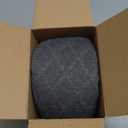 Cozyhealth Cervical Roll Pillow, Medium Soft Memory Foam Neck Round Pillow Cylinder Bolster Pillow for Sleeping, Round Neck Support for Bed, Legs, Back and Yoga (Grey, Medium - 3.9" H)