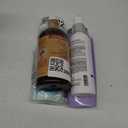 1.L'Oreal Elvive Shampoo 2. Shea Moisture Shampoo 3.Color wow 4. Vo5 Conditioner