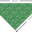 St. Patrick's Day Dog Bandana, Lucky Pet Bandana, Shamrock Irish Style Pet Triangle Scarf, Clover Pets Accessories, Holiday Triangle Dog Bandanas for Small Medium Dogs