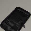 ERINGOGO Portable Black Organizer Bag Shockproof Travel Case for Blood Supplies Lightweight Medical Storage Pouch for Go Monitoring