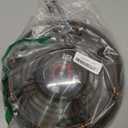 Metal Wall Decor Art Antique Airplane Propeller Aviation Wall Clock for Living Room Bedroom Rustic Wall Sculptures Brown 29.526.4 Inches