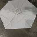 Canopy Replacement for 91x89 Ribs Patio Umbrella- Natural (Canopy Only)