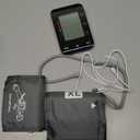 Automatic Upper Arm Blood Pressure Monitor for Home Use with 9-17in & 13-21in L/XL/Extra Large Cuff, Accurate Measurement Guidance, Portable Fit Big Arms BP Machine