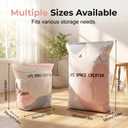 3 Pack No Pump Vacuum Storage Bags, Large 3D Cube Space Saver Bags, 39 * 31in