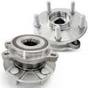 Pair 513257 Front Wheel Bearing Hub Assembly Compatible with Toyota RAV4 2006-2012 Prius V 12-17 Corolla IM 2017 2018, for Lexus HS250H 2010-2012, for Scion TC XB 2008-2015, 5 Lugs w/Encoder ABS