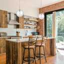 ALICE HOUSE 2 Packed 10-inch Gold Kitchen Island Pendant Lights, Hammered Glass, Modern Farmhouse Pendant Lighting, Brushed Brass Hanging Light Fixtures for Bathoom, Entryway and Hallway AL4202-P2