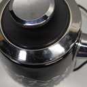 Electric Kettle with Piano & Musical Notes Design, 1.7L Stainless Steel Interior, 1200W Fast Water Boiler for Tea & Coffee, Cordless with Auto Shut-Off, Unique Musician Gift & Kitchen Decor