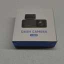 Dash Cam 1296P Front Dashcam, V300 WiFi Dash Camera for Cars with App, Night Vision, Mini Hidden Single Car Camera, Loop Recording, 24H Parking Mode, Support 256GB Max, Black