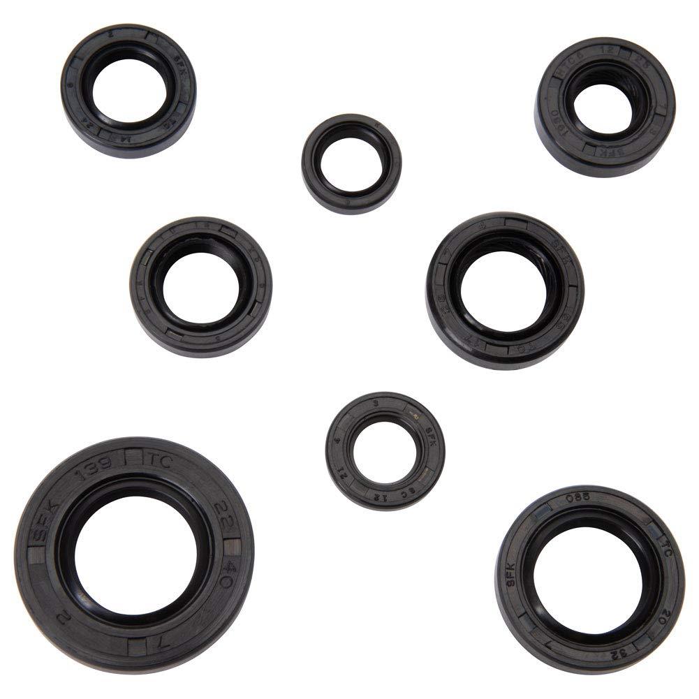Tusk Engine Oil Seal Kit Compatible with Honda CR80R 1986-2002