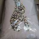 Juicy Couture Decorative Pillow, 1 Count (Pack of 1), Cheetah Blush