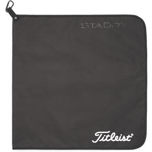 Titleist Black Towel, Black, 20x20