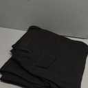 Jessie Kidden Mens Waterproof Hiking Pants, Outdoor Snow Ski Fishing Fleece Lined Insulated Soft Shell Winter Pants (32, Black)