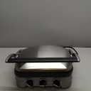 Cuisinart Griddler Indoor Grill, Panini Press, Sandwich Maker & More, 5-in-1 Grilling, Dishwasher-Safe Nonstick Cooking Plates, GR-4NNAS, Stainless Steel