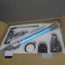 DEVOAC N300 Cordless Vacuum Cleaner, 6 in 1 Lightweight Stick Vacuum, 2200mAh Battery Up to 40mins Runtime, Powerful Handheld Vacuum for Hard Floor Rug Pet Hair Home Dorm (Cyan)