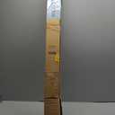 Tension Curtain Rod 51-165In(4.25-13.75Ft), Extra Long Outdoor Curtain Rod No Drilling for Window or Bathroom Patio, Adjustable Spring Shower Rod, Easy to Install Never Rust, Rod Diameter 1.26In-Black