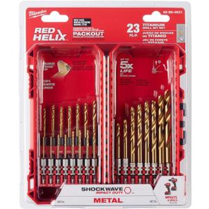 Milwaukee 48-89-4631 Kit Tin Shockwave (23-Piece)