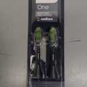 Philips Sonicare W DiamondClean - Genuine Replacement Electric Toothbrush Heads, Black, 2 Pack, HX6062/95