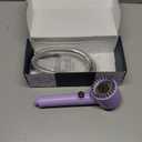 Filtered Shower Head with Handheld, High Pressure Water Flow and Multiple Spray Modes Shower Head with Filter, Power Wash for Hard Water, Showerhead with ON/OFF Switch for Pets Bath (Purple)