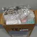 wilwolfer Princess Castle Play Tent for Girls Large Kids Play Tents Hexagon Playhouse with Star Lights Toys for Children Indoor Games (Pink)