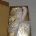 Therwen 20 Pcs Metal Table Numbers 1-20 Table Numbers for Wedding Reception 12 Inch Stainless Steel Party Desk Figure with Sturdy Holder Base for Banquet Wedding Party Event Catering(Gold)