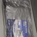 14 Mil Finished Size 10x10 Tarp Heavy Duty Waterproof, Large Outdoor Multipurpose Protective Cover (Silver/Silver)
