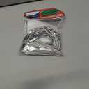 50 Count | for gutters with Perforated or mesh Gutter Guard | Clips | Hangers | to Hang Christmas Lights on gutters with Gutter Guard in Place | Clip | Made in USA