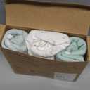 3-Pack Organic Baby Swaddle Sleep Sacks - Swaddles for Newborns, Infant 0-3 Months, Baby Girls, Boys, Soft & Snug Newborn Sleep Sack, Nursery Swaddling Blankets (Cloud, OS)