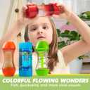 JOYIN 4-Pack Fidget Tubes for Kids, Sensory Tubes, Stress Relief Toy, Speech Therapy, Calming Toys for Children with Autism, Calm Down Corner Classroom Supplies, Back to School Gifts for Toddlers