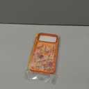 DOMAVER for iPhone 17 Pro Max Case, Magnetic Phone Case for iPhone 17 Pro Max [Compatible with MagSafe] Slim Fit Flowers Floral Design Shockproof Protective Bumper Women Girls Cover, Spring-Orange