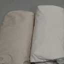 2-Pack Waterproof Baby Crib Sheets for Boys, Girls - 52x28 Viscose Derived from Bamboo Toddler Bed Sheet Neutral, Fitted Crib Mattress Protector Cover for Baby Bedding, Soft & Gentle (Ecru)