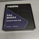 Eareyesail 8K HDMI Cable 2.1 50 FT, 48Gbps Fiber HDMI 2.1 Cable in-Wall CL3 Rated Support 8K@60HZ/ 4K@120Hz, eARC Dynamic HDR, HDCP 2.2/ 2.3, 3D, VRR Compatible for PS5/ PS4/ X-Box/ Roku TV/ RTX3080/ 3090