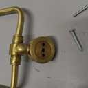 Tissue Dotted Accents Toilet Paper Holder, Satin Brass