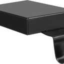 Fowecelt Black Christmas Stocking Holder, Metal Mantel Stocking Hanger for Mantel Shelf Stand Table Counterweight Stocking Hook Christmas Decor Mantle Christmas Decorations