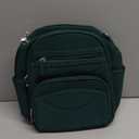 Small Backpack Purse for Women, Mini Backpack Vegan Leather with RFID Blocking & Tablet Pocket, Cute Shoulder Handbag for Travel, School & Work Green