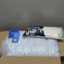 QUTOOL Enhanced Cooling Gel Pillow Queen Size 1 Pack, CertiPUR-US Shredded Memory Foam Pillows for Hot Sleepers, Support Yet Soft Adjustable Bed Pillow for Side, Back, Stomach Sleepers, Home Gifts (Blue-ice Plus)