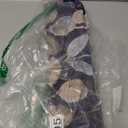 Black and Blue Gold Leaf Peel & Stick Wallpaper Floral Wallpaper for Bedroom Removable Vinyl Self Adhesive Mural Home Decor 17.7in x 19.68ft