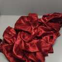 Aneco 12 Pack Satin Table Runner 12 x 108 Inch Burgundy Long Wedding Satin Silk Table Runner for Wedding Banquet Graduations Birthday Party Decoration